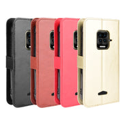 For Doogee S59 / S59 Pro Crazy Horse Texture Horizontal Flip Leather Case with Holder & Card Slots & Lanyard(Brown)