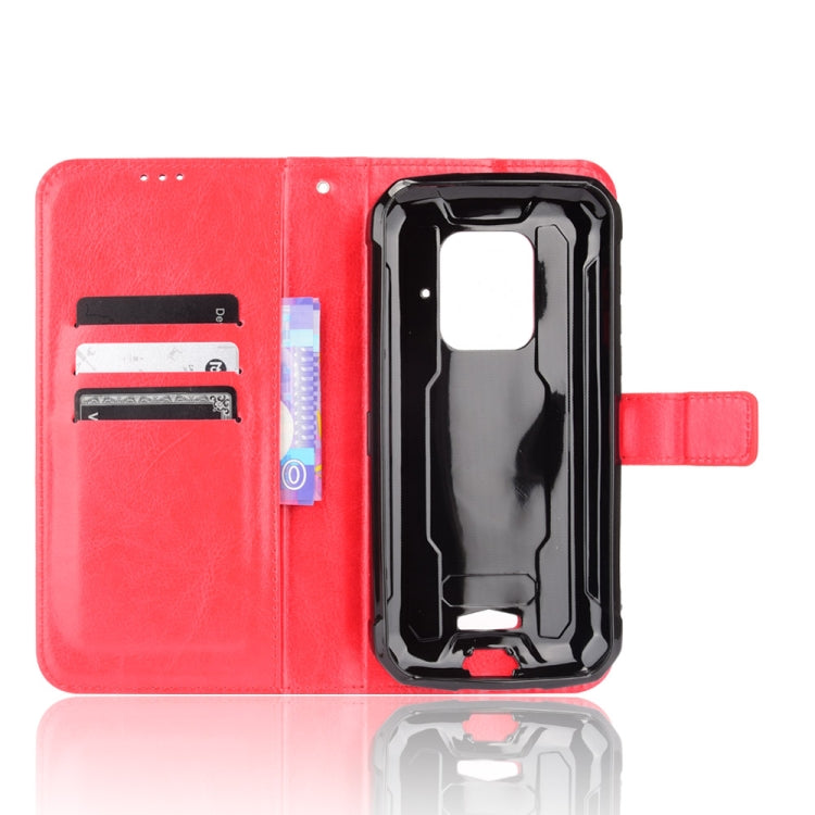For Doogee S59 / S59 Pro Crazy Horse Texture Horizontal Flip Leather Case with Holder & Card Slots & Lanyard(Red) - More Brand by PMC TechLife | Online Shopping South Africa | PMC TechLife | Buy Now Pay Later Mobicred