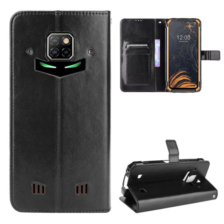 For Doogee S88 Plus / S88 Pro Crazy Horse Texture Horizontal Flip Leather Case with Holder & Card Slots & Lanyard(Black) - More Brand by PMC TechLife | Online Shopping South Africa | PMC TechLife | Buy Now Pay Later Mobicred