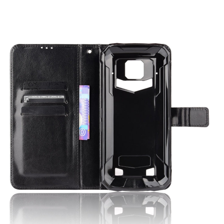 For Doogee S88 Plus / S88 Pro Crazy Horse Texture Horizontal Flip Leather Case with Holder & Card Slots & Lanyard(Black) - More Brand by PMC TechLife | Online Shopping South Africa | PMC TechLife | Buy Now Pay Later Mobicred
