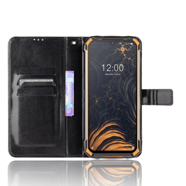 For Doogee S88 Plus / S88 Pro Crazy Horse Texture Horizontal Flip Leather Case with Holder & Card Slots & Lanyard(Black) - More Brand by PMC TechLife | Online Shopping South Africa | PMC TechLife | Buy Now Pay Later Mobicred