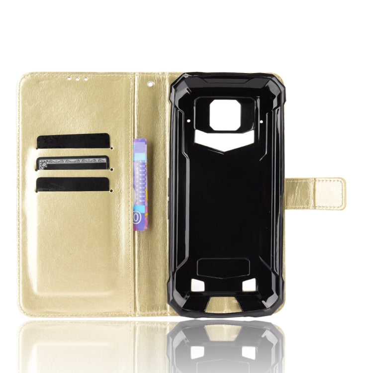 For Doogee S88 Plus / S88 Pro Crazy Horse Texture Horizontal Flip Leather Case with Holder & Card Slots & Lanyard(Gold) - More Brand by PMC TechLife | Online Shopping South Africa | PMC TechLife | Buy Now Pay Later Mobicred