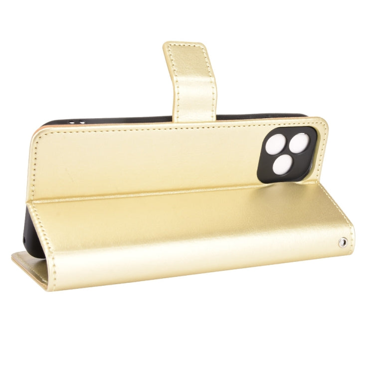 For Blackview Oscal C20 Crazy Horse Texture Horizontal Flip Leather Case with Holder & Card Slots & Lanyard(Gold) - More Brand by PMC TechLife | Online Shopping South Africa | PMC TechLife