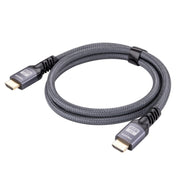 HDMI 2.0 Male to HDMI 2.0 Male 4K Ultra-HD Braided Adapter Cable, Cable Length:8m(Grey)