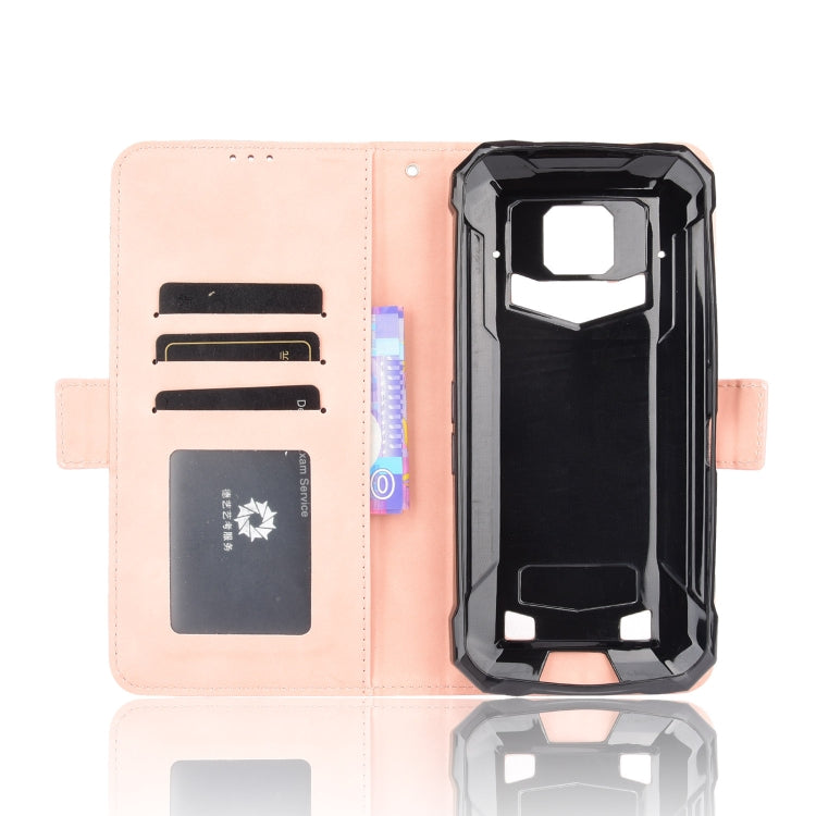 For Doogee S88 Plus / S88 Pro Skin Feel Calf Pattern Horizontal Flip Leather Case with Holder & Card Slots & Photo Frame(Pink) - More Brand by PMC TechLife | Online Shopping South Africa | PMC TechLife | Buy Now Pay Later Mobicred