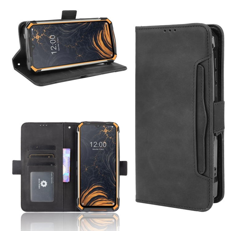 For Doogee S88 Plus / S88 Pro Skin Feel Calf Pattern Horizontal Flip Leather Case with Holder & Card Slots & Photo Frame(Black) - More Brand by PMC TechLife | Online Shopping South Africa | PMC TechLife | Buy Now Pay Later Mobicred