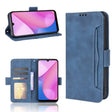 For Blackview Oscal C20 Skin Feel Calf Pattern Horizontal Flip Leather Case with Holder & Card Slots & Photo Frame(Blue) - More Brand by PMC TechLife | Online Shopping South Africa | PMC TechLife | Buy Now Pay Later Mobicred
