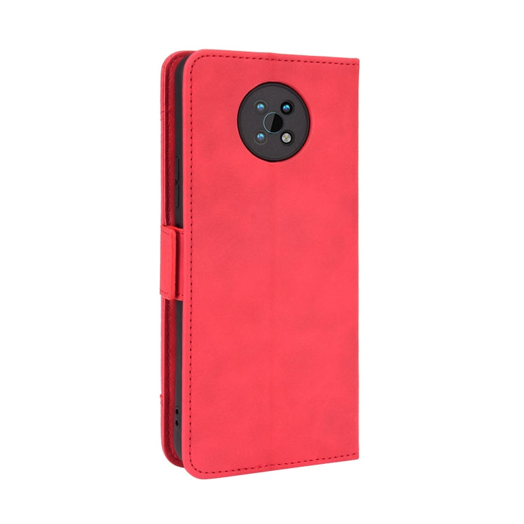 For Nokia G50 5G Skin Feel Calf Pattern Horizontal Flip Leather Case with Holder & Card Slots & Photo Frame(Red) - Nokia Cases by PMC TechLife | Online Shopping South Africa | PMC TechLife