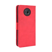 For Nokia G50 5G Skin Feel Calf Pattern Horizontal Flip Leather Case with Holder & Card Slots & Photo Frame(Red)