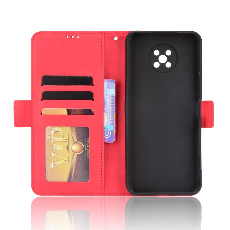 For Nokia G50 5G Skin Feel Calf Pattern Horizontal Flip Leather Case with Holder & Card Slots & Photo Frame(Red) - Nokia Cases by PMC TechLife | Online Shopping South Africa | PMC TechLife