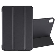 For iPad mini 2024 / mini 6 GEBEI Shockproof Horizontal Flip Tablet Case with Three-folding Holder(Black)
