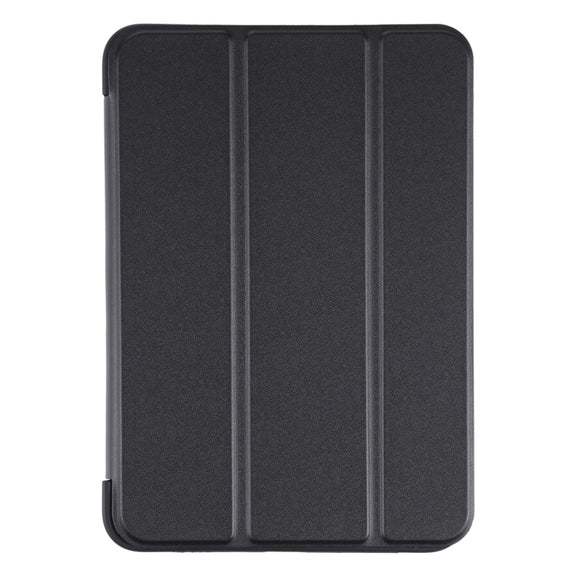 For iPad mini 2024 / mini 6 GEBEI Shockproof Horizontal Flip Tablet Case with Three-folding Holder(Black)