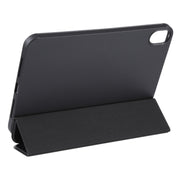 For iPad mini 2024 / mini 6 GEBEI Shockproof Horizontal Flip Tablet Case with Three-folding Holder(Black)