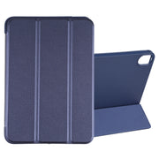 For iPad mini 2024 / mini 6 GEBEI Shockproof Horizontal Flip Tablet Case with Three-folding Holder(Royal Blue)