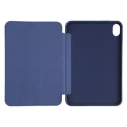 For iPad mini 2024 / mini 6 GEBEI Shockproof Horizontal Flip Tablet Case with Three-folding Holder(Royal Blue)