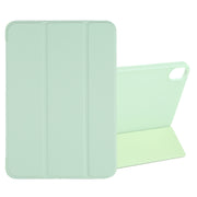 For iPad mini 2024 / mini 6 GEBEI Shockproof Horizontal Flip Tablet Case with Three-folding Holder(Mint Green)