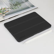 For iPad mini 6 / mini 2024 Mutural Pinyue Series Horizontal Flip Tablet Case with Holder & Pen Slot & Sleep / Wake-up Function(Black)