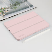 For iPad mini 6 / mini 2024 Mutural Pinyue Series Horizontal Flip Tablet Case with Holder & Pen Slot & Sleep / Wake-up Function(Pink)