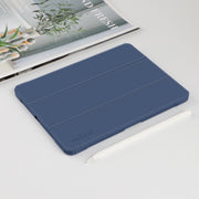 For iPad mini 6 / mini 2024 Mutural Pinyue Series Horizontal Flip Tablet Case with Holder & Pen Slot & Sleep / Wake-up Function(Blue)