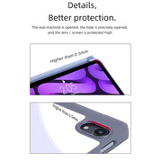 For iPad mini 6 / mini 2024 Mutural Pinyue Series Horizontal Flip Tablet Case with Holder & Pen Slot & Sleep / Wake-up Function(Purple)