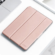 For iPad mini 6 / mini 2024 Mutural Horizontal Flip Tablet Case with Holder & Pen Slot(Rose Gold)