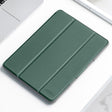 For iPad mini 6 / mini 2024 Mutural Horizontal Flip Tablet Case with Holder & Pen Slot(Dark Green) - free shipping - PMC TechLife - Order now!