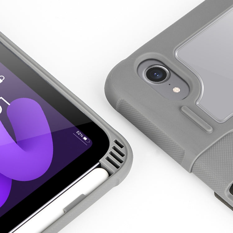 For iPad mini 6 / mini 2024 Mutural Horizontal Flip Tablet Case with Holder & Pen Slot(Black) - free shipping - PMC TechLife - Order now!