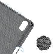 For iPad mini 6 / mini 2024 Mutural YASHI Series Cloth Pattern Texture Horizontal Flip Tablet Case(Green)