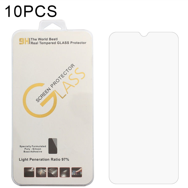 For Blackview Oscal C20 Pro 10 PCS 0.26mm 9H 2.5D Tempered Glass Film - For Blackview by PMC TechLife | Online Shopping South Africa | PMC TechLife