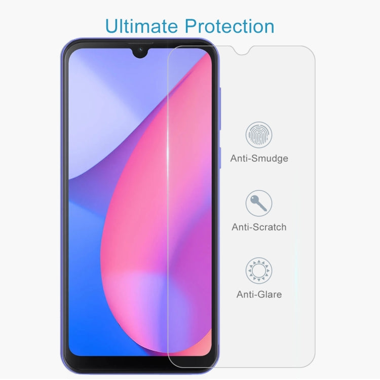 For Blackview Oscal C20 Pro 10 PCS 0.26mm 9H 2.5D Tempered Glass Film - For Blackview by PMC TechLife | Online Shopping South Africa | PMC TechLife
