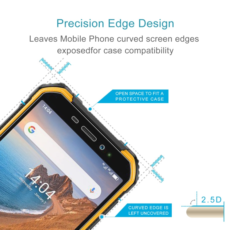 For Ulefone Armor X6 / Armor X6 Pro 50 PCS 0.26mm 9H 2.5D Tempered Glass Film - Ulefone Tempered Glass by PMC Jewellery | Online Shopping South Africa | PMC Jewellery | Buy Now Pay Later Mobicred