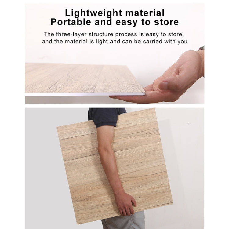 60 x 60cm Single Side Retro PVC Photography Backdrops Board(Oak Grain) - free shipping - PMC TechLife - Order now!