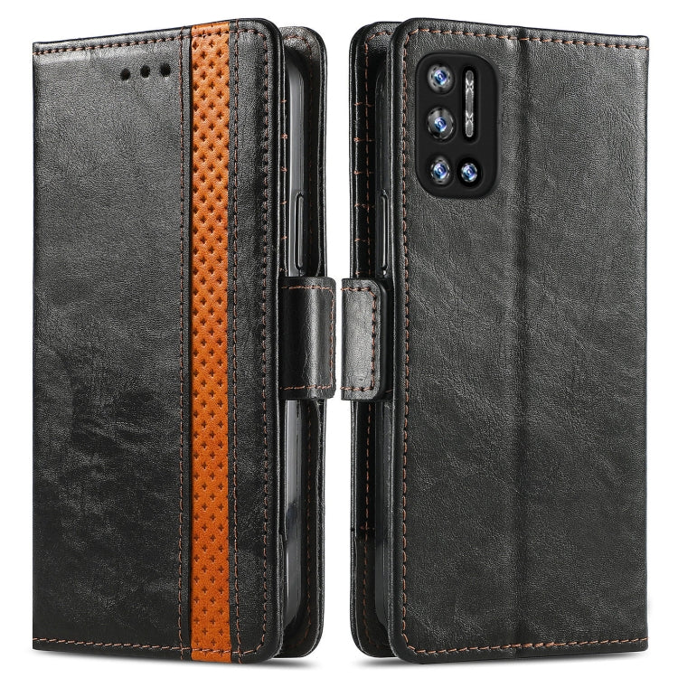 For Doogee N40 Pro CaseNeo Splicing Dual Magnetic Buckle Leather Case with Holder & Card Slots & Wallet(Black) - More Brand by PMC TechLife | Online Shopping South Africa | PMC TechLife | Buy Now Pay Later Mobicred