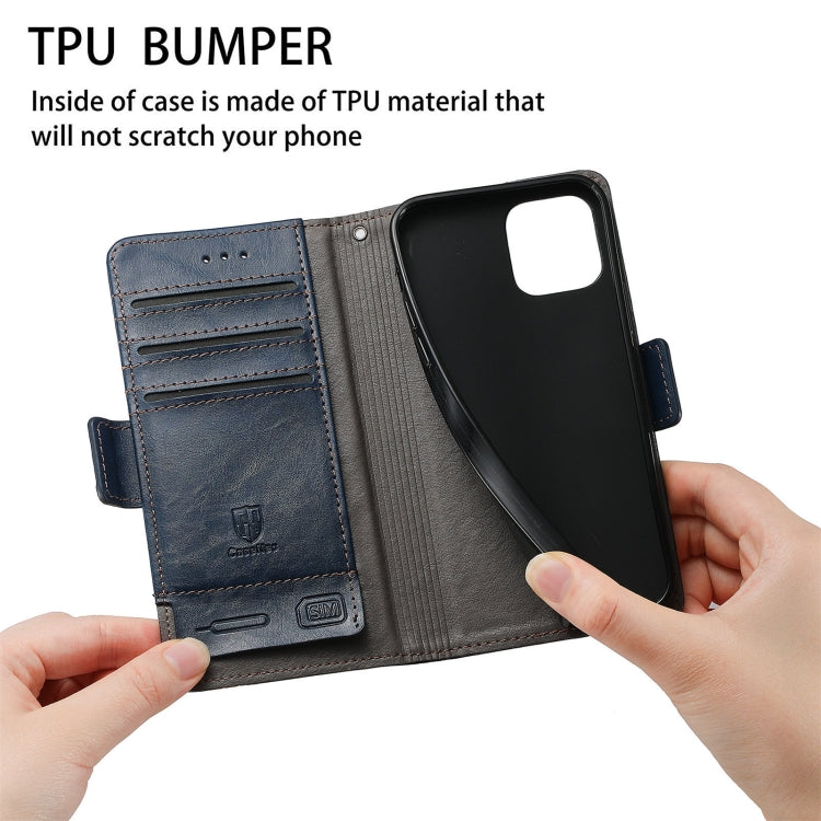 For Doogee N40 Pro CaseNeo Splicing Dual Magnetic Buckle Leather Case with Holder & Card Slots & Wallet(Blue) - More Brand by PMC TechLife | Online Shopping South Africa | PMC TechLife | Buy Now Pay Later Mobicred