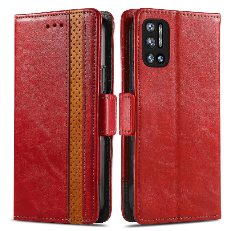 For Doogee N40 Pro CaseNeo Splicing Dual Magnetic Buckle Leather Case with Holder & Card Slots & Wallet(Red) - More Brand by PMC TechLife | Online Shopping South Africa | PMC TechLife | Buy Now Pay Later Mobicred