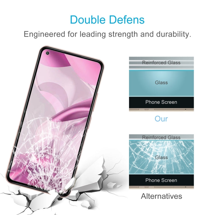 For Xiaomi Mi 11 Lite 5G NE / Mi 11 Lite 5G 10 PCS 0.26mm 9H 2.5D Tempered Glass Film