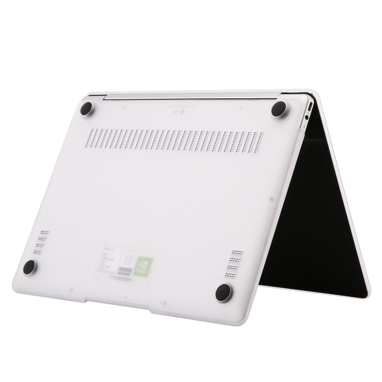 For Huawei MateBook D 15 / MagicBook 15 / X15 Shockproof Frosted Laptop Protective Case(Transparent)