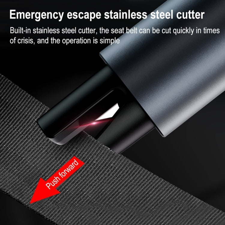 Multifunctional Vehicle Mounted Safety Hammer Car Window Breaker(Navy Cyan) - Emergency Hammer by PMC Jewellery | Online Shopping South Africa | PMC Jewellery | Buy Now Pay Later Mobicred