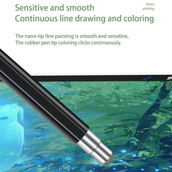 JB06 Universal Magnetic Nano Pen Tip + Disc Pen Tip Stylus Pen for Mobile Phones and Tablets(Black)