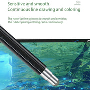 JB06 Universal Magnetic Nano Pen Tip + Disc Pen Tip Stylus Pen for Mobile Phones and Tablets(White)