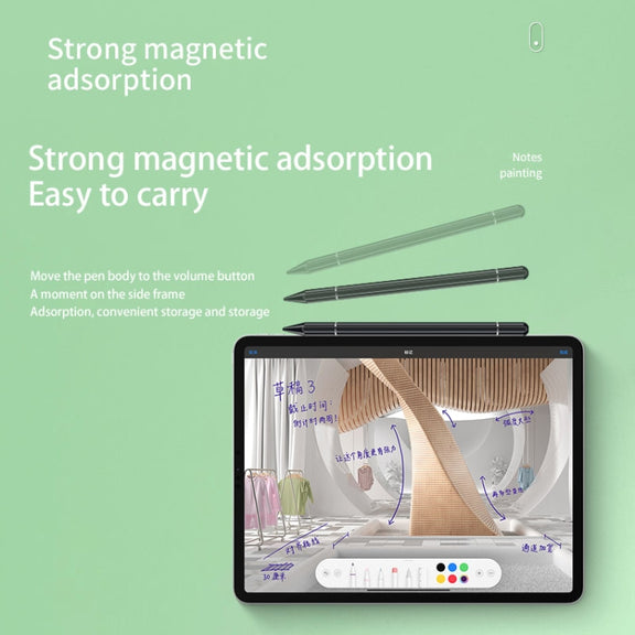 JB06 Universal Magnetic Nano Pen Tip + Disc Pen Tip Stylus Pen for Mobile Phones and Tablets(Black)