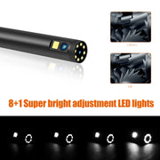 F300 5.5mm IP68 Water-resistant HD Dual Cameras Digital Endoscope, Length:5m Hard Cable(Black)