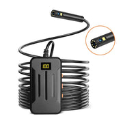 F300 5.5mm IP68 Water-resistant HD Dual Cameras Digital Endoscope, Length:10m Hard Cable(Black)