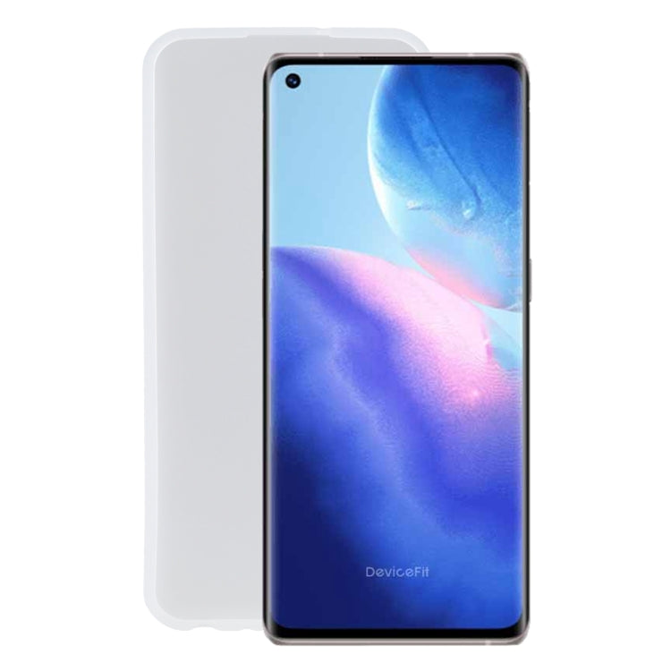 TPU Phone Case For OPPO Find X3 Neo(Frosted White) - OPPO Cases by PMC TechLife | Online Shopping South Africa | PMC TechLife | Buy Now Pay Later Mobicred