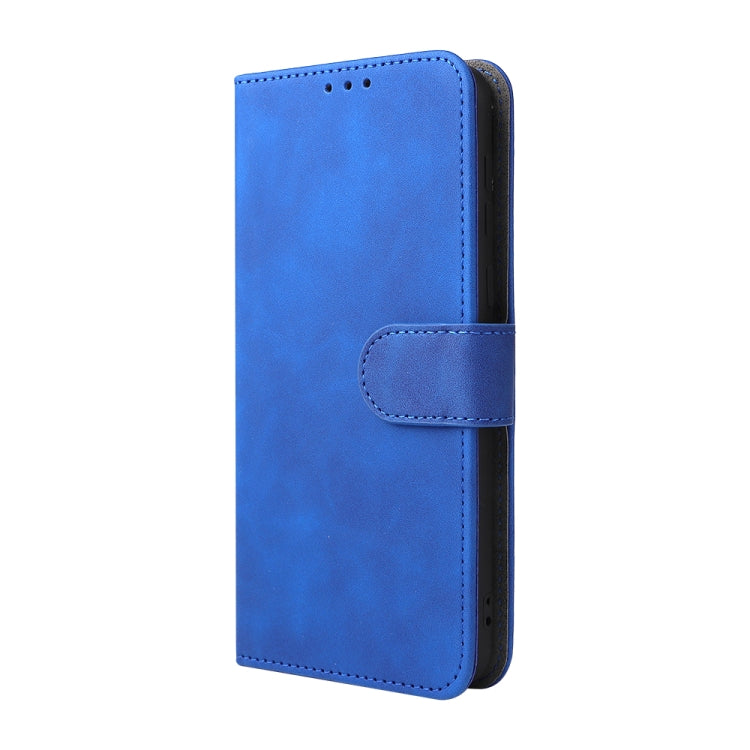 For Blackview Oscal C20 Solid Color Skin Feel Magnetic Buckle Horizontal Flip PU Phone Case(Blue) - More Brand by PMC TechLife | Online Shopping South Africa | PMC TechLife