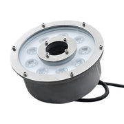 24W Landscape Ring LED Aluminum Alloy Underwater Fountain Light(White Light)