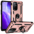 For OPPO Reno5 Z Shockproof TPU + PC Phone Protective Case with 360 Degree Rotating Holder(Rose Gold) - OPPO Cases by PMC TechLife | Online Shopping South Africa | PMC TechLife | Buy Now Pay Later Mobicred