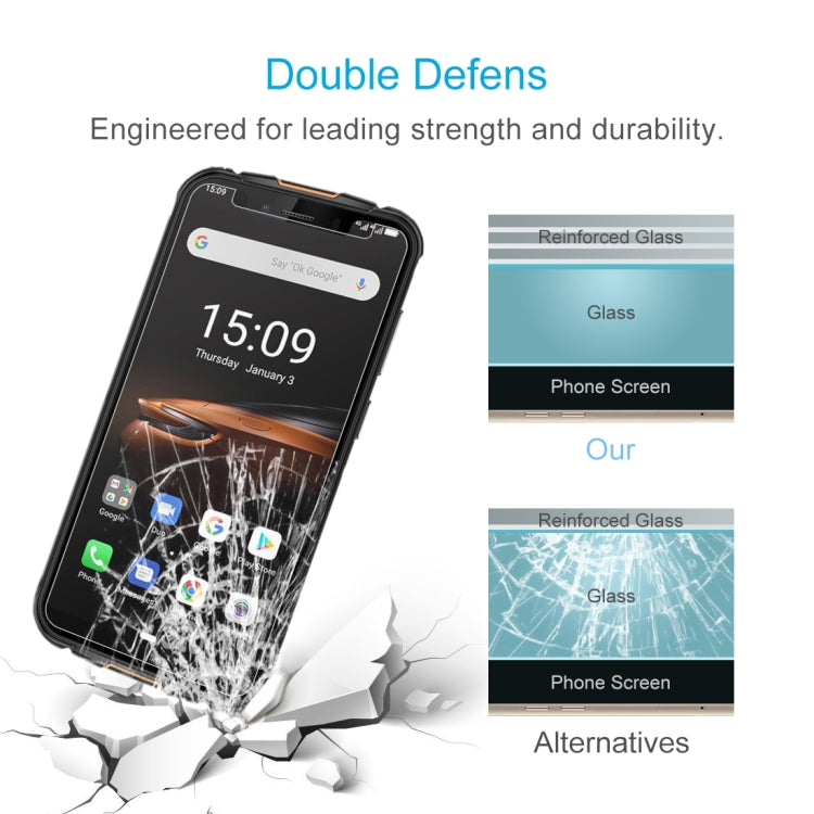 10 PCS 0.26mm 9H 2.5D Tempered Glass Film For Ulefone Armor 5 / 5S - Ulefone Tempered Glass by PMC Jewellery | Online Shopping South Africa | PMC Jewellery | Buy Now Pay Later Mobicred