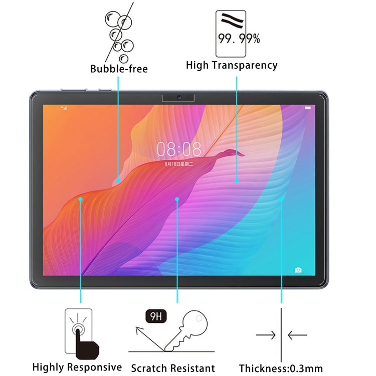 9H 2.5D Explosion-proof Tempered Tablet Glass Film For Huawei MatePad T 10s / T 10 / Enjoy 2 / Teclast P40HD / M40 Plus / Blackview Tab 12 Pro / Oscal Pad 10 / Oscal Pad 13 / Itel Pad One - For Huawei MediaPad by PMC TechLife | Online Shopping South Africa | PMC TechLife