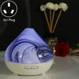 400ml Volcano Shape Humidifier Glass Aromatherapy Machine Automatic Alcohol Sprayer, Plug Specification:AU Plug(White) - free shipping - PMC TechLife - Order now!
